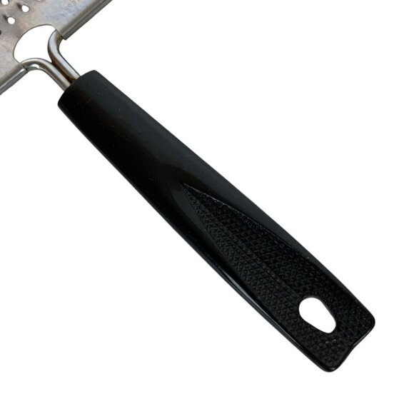 Vintage Ecko Stainless Steel Grater With Black Handle Kitchen Tool Made in USA - Picture 3 of 5
